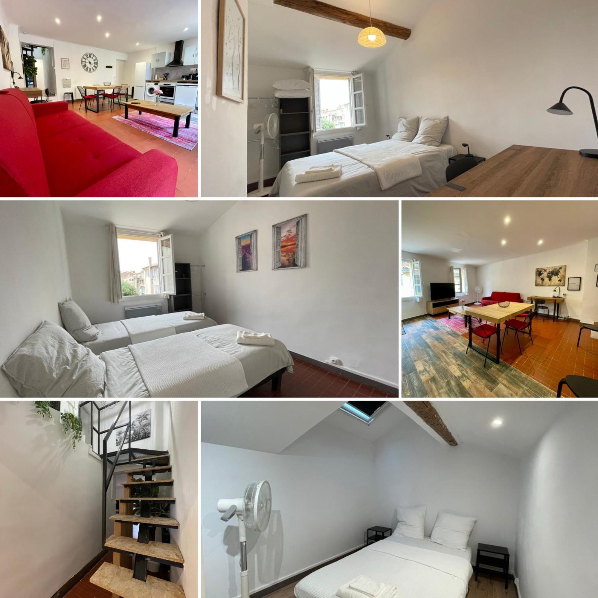 Spacieux Appartement T4 / 70 M2 8 Personnes Aix-en-Provence Exterior foto